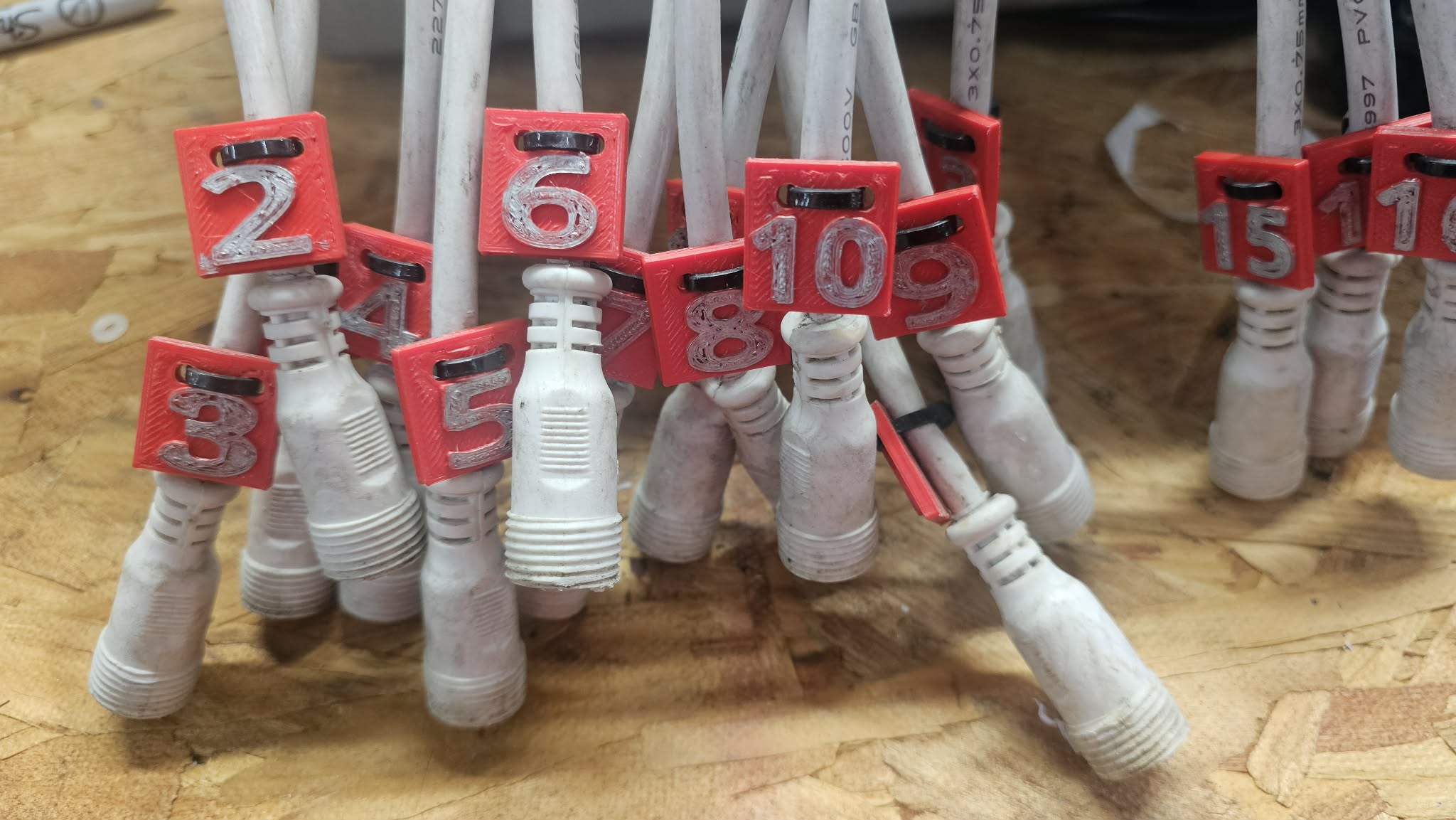 3D Printed Controller Output Labels