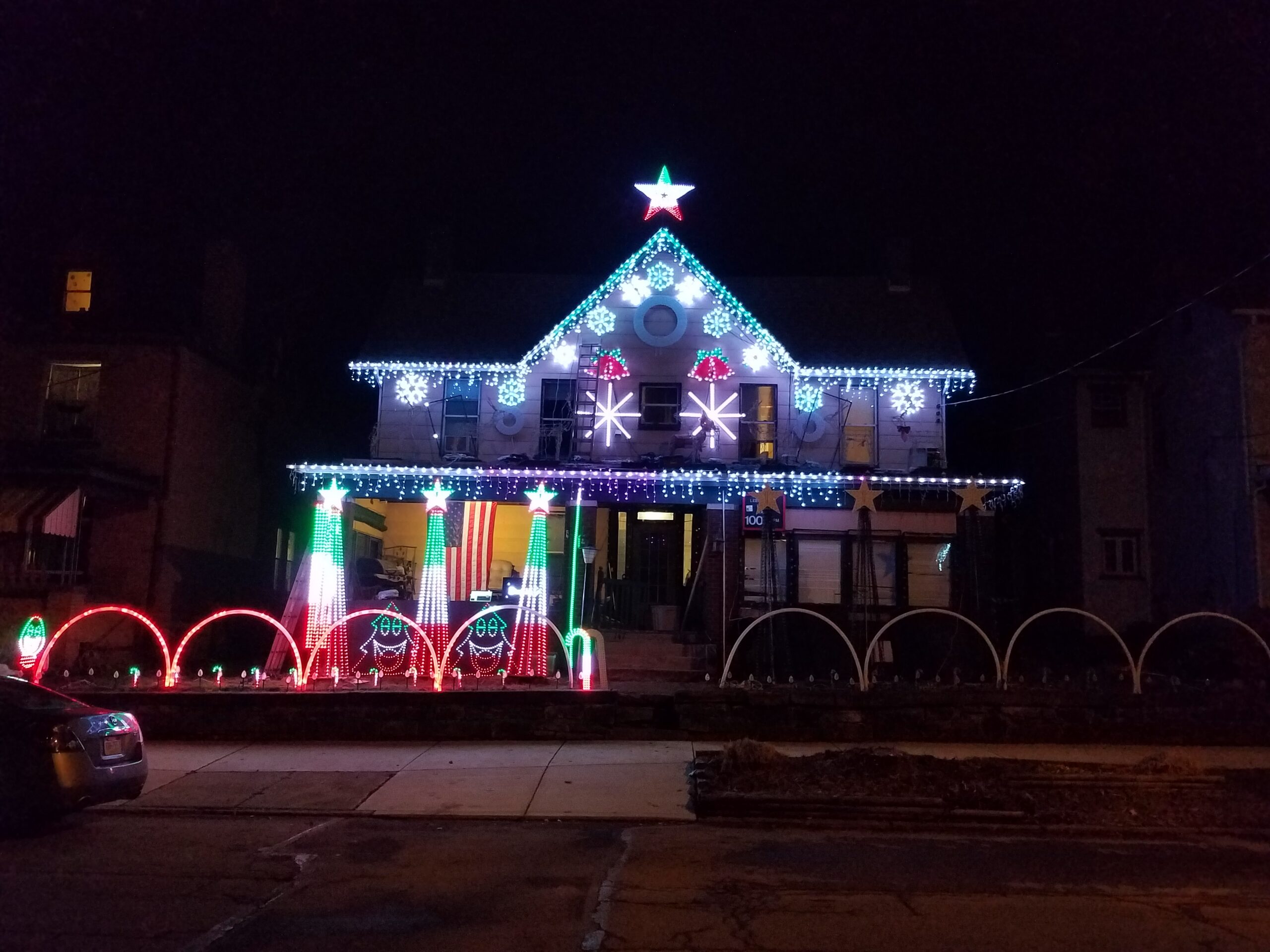 2018 Light Show Setup