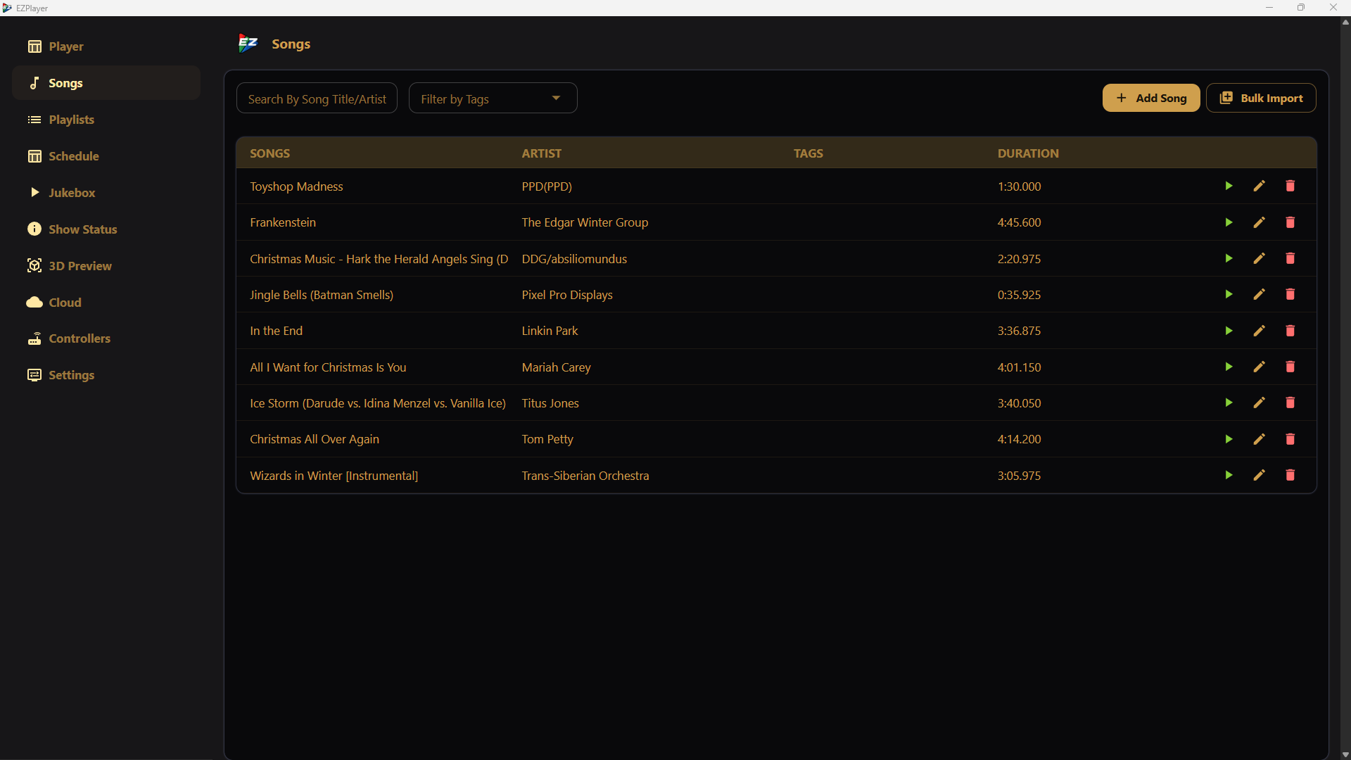 Remote Falcon with EZPlayer Bulk Import